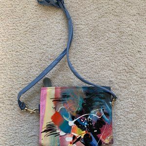 Brush Strokes brand handbag